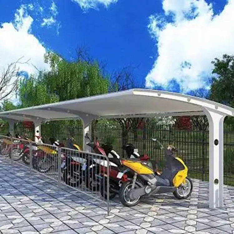 桂阳县膜结构电动车棚